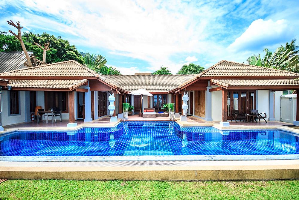 Pao Jin Poon Beach Front Villa Koh Samui Esterno foto