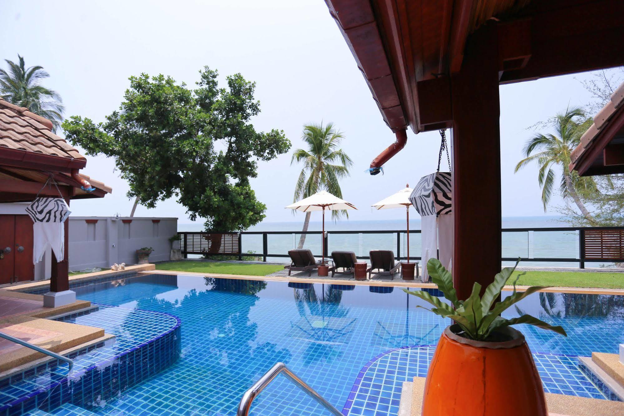 Pao Jin Poon Beach Front Villa Koh Samui Esterno foto